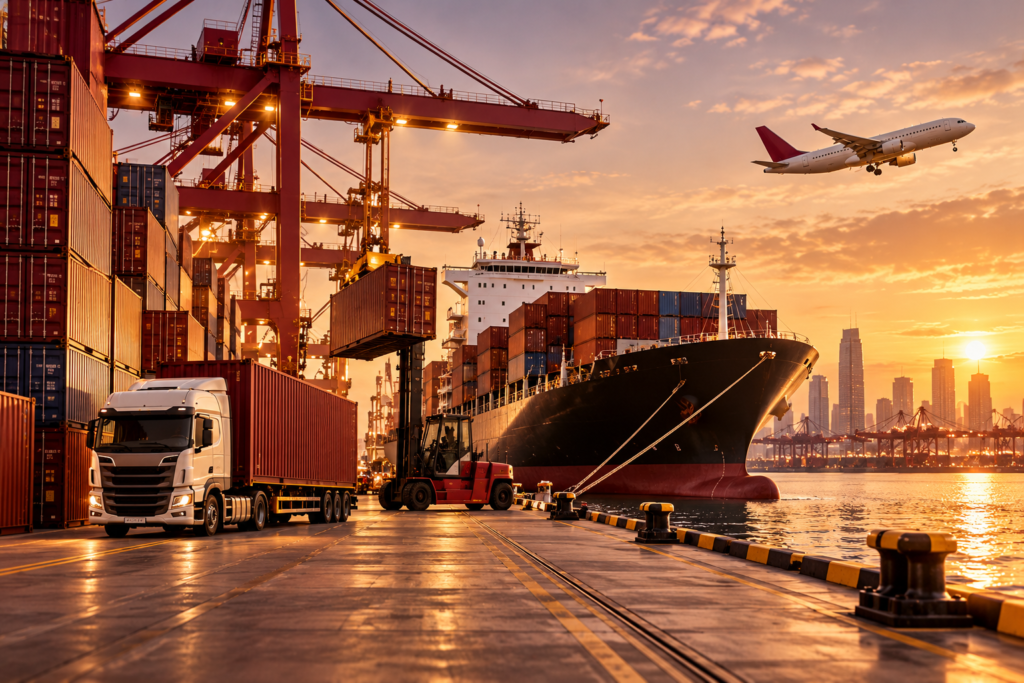 Logistics, Shipping and Trade